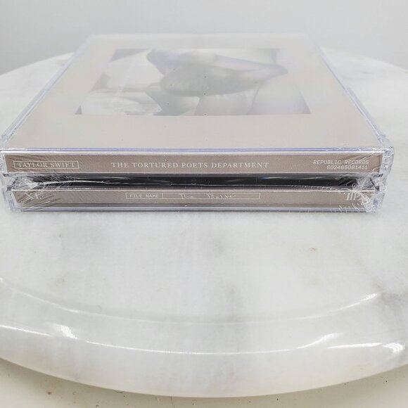New Taylor Swift The Tortured Poets Department Collector's Deluxe CD Bonus Track - Picture 4 of 6
